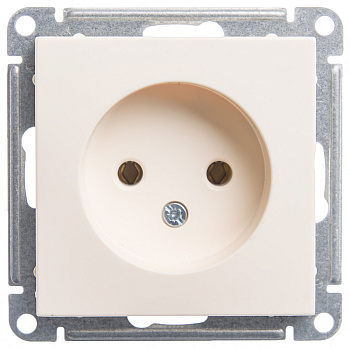 Systeme Electric Wessen 59 Беж Розетка б/з без шторок, 16А