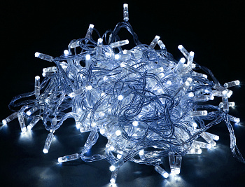 IEK Гирлянда нить 10м 100W IP44 прозрачный 230В кон. 8