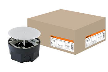 TDM Распаячная коробка СП D103х50мм, крышка, клеммник, IP20, SQ1402-0014