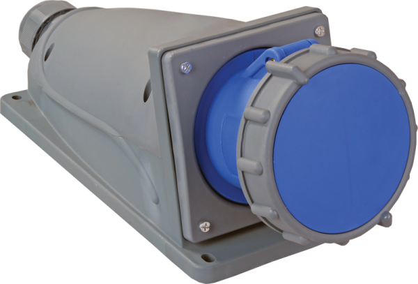 Купить IEK Розетка стационарная ССИ-133 63А-6ч/200-250В 2Р+РЕ IP67 MAGNUM