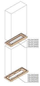 ABB Gemini Комплект для соединения по верт шкафов Gemini (Размер2-3) 1SL0413A00