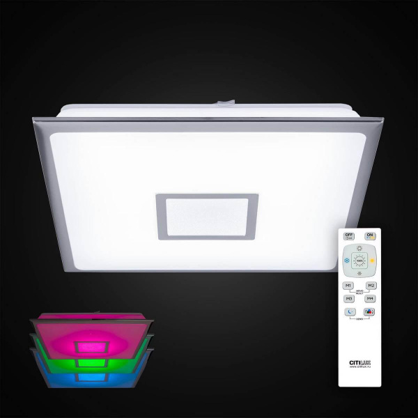Купить Citilux CL703K50mRB Старлайт Хром Мат. LED Светильник с пультом