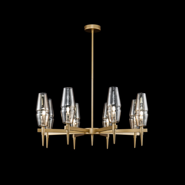 Купить Maytoni House Lita Матовое Золото Люстра G9 28W H002PL-08G