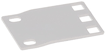 IEK ITK Переходник с 19" на 21", 1U, серый AD35-01U