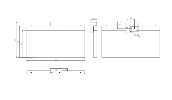Купить Белый свет Световой указатель BS-FIRMUS-71-S1-INEXI2 a18967
