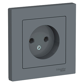 Systeme Electric AtlasDesign Грифель Розетка б/з, 16А, в сборе