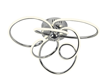 Ambrella Потолочный светодиодный светильник без пульта FL330/3 CH хром 60W 4200K D540*130 (Без ПДУ)