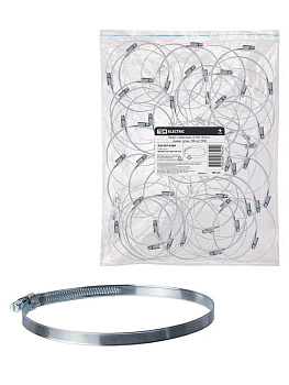 TDM Хомут червячный, d 140-160 мм, оцинк  (упак. 100 шт) SQ1807-0360