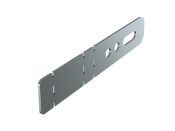 DKC Держатель двускатной крышки, цинк-ламельный (аналог горячеоцинкованный) DKC Держатель двускатной крышки, цинк-ламельный (аналог горячеоцинкованный)