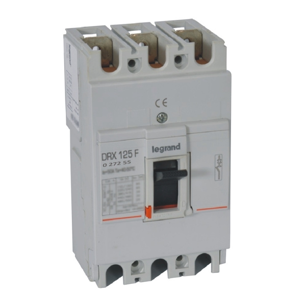 Legrand DRX125 термомагнитный 80A 3П 10KA 027255 Legrand DRX125 термомагнитный 80A 3П 10KA 027255