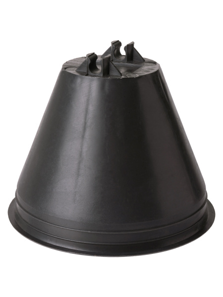 TDM Держатель для плоской кровли 2 фиксатора для прута Ø8 мм, с бетоном, ПП SQ2402-3084