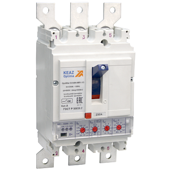 КЭАЗ Расширители полюсов OptiMat D100..250-УХЛ3-3 шт