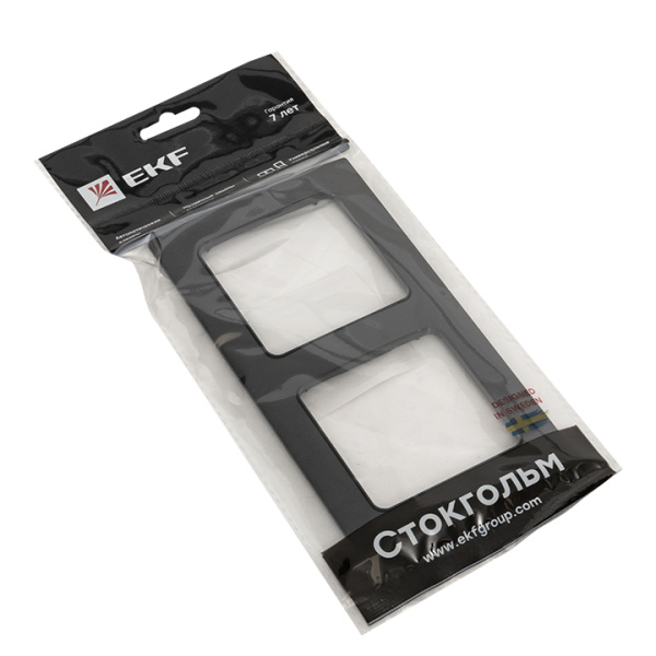 Купить EKF PROxima Стокгольм Черный Рамка 2-ая