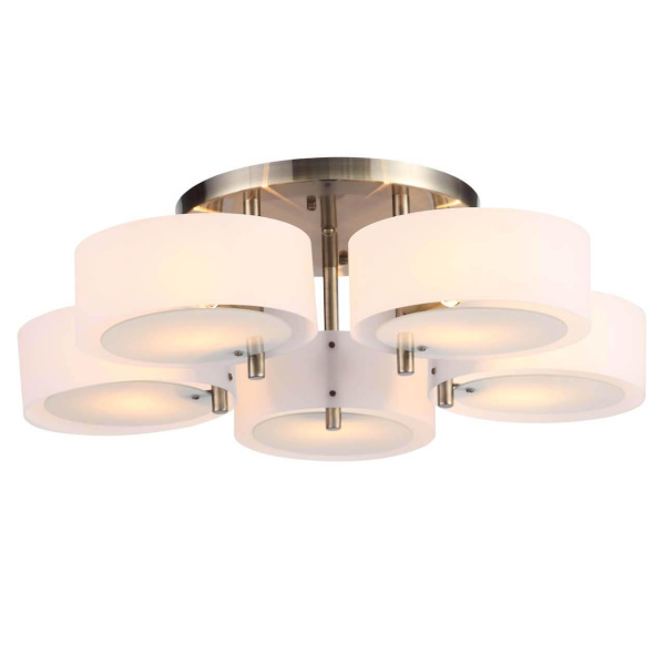 Evoluce SL483.352.05 Светильник потолочный Бронза/Белый E27 5*60W