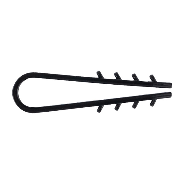 Купить EKF PROxima Дюбель-хомут для круглого кабеля (5-10мм) черный (50шт.)