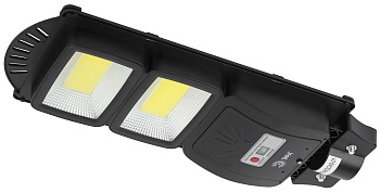 ЭРА ERAKSC40-01 Консольный светильник на на солнечной батарее,COB,40W, с датч. движ.,ПДУ,750lm, 5000К, IP65