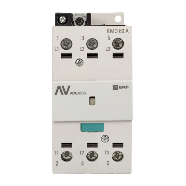 Купить EKF Averes Контактор КМЭ 60А 400В АС ctr-s-60-00-400-av