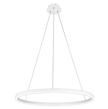 Kink Light 08228,01A (4000K) Подвес Тор белый d100 h120 Led 56W (4000K) диммируемый, 2 вида крепления