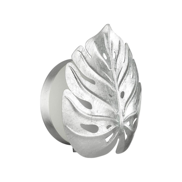 Odeon Light 4865/1W MODERN ODL_EX22 44 серебристый/белый/стекло Бра G9 2*5W JUNGLE