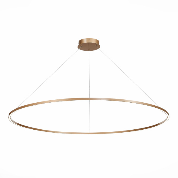 ST LUCE ST605.203.72 Cветильник подвесной  SMART Золотистый/Белый LED 1*72W 2800-6500K ST LUCE ST605.203.72 Cветильник подвесной  SMART Золотистый/Белый LED 1*72W 2800-6500K