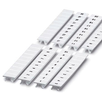 DKC Nuputuk Маркировка для клемм, ширина 5 мм, L1,L2,L3,N,PE, горизонтальная ориентация, 1шт.=полоса из 10 маркеров