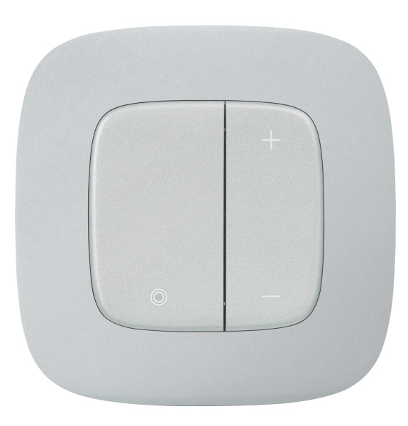 Купить Legrand Valena ALLURE Алюм Накладка светорегулятора кнопочного 752087