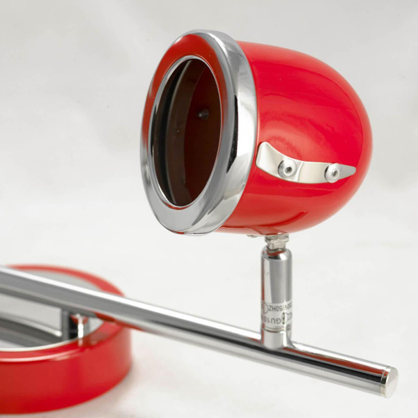 Купить Lussole S.R.L Металл Красный / хром Металл Светильник настенно-потолочный GU10 50W LSN-3101-02