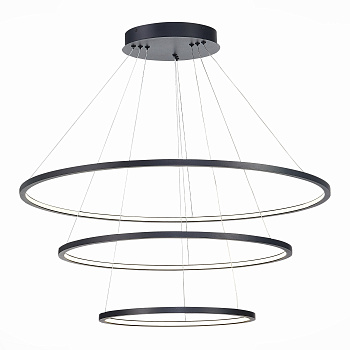 ST LUCE  ST603.443.114 Светильник подвесной Черный/Белый LED 1*114W 4000K