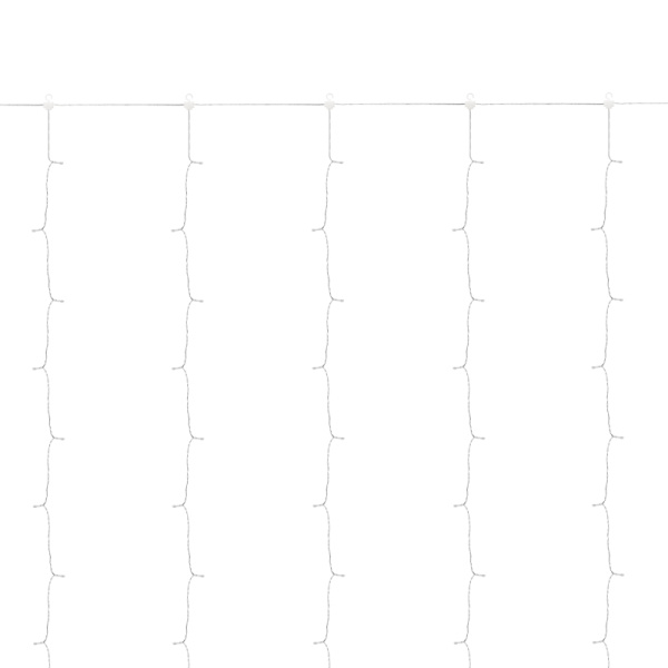 NEON-NIGHT Гирлянда «Дождь» (занавес) Wi-Fi 3х3 м, прозрачный ПВХ, 180 LED RGB, не соединяется 245-001