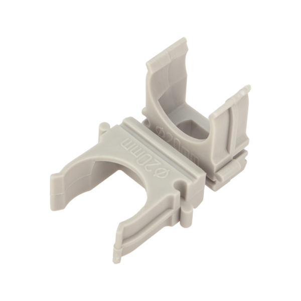 Крепёж-клипса для труб д.20 мм "ПС" 100 шт/уп (1500 шт/кор) Rexant 28-0120-2