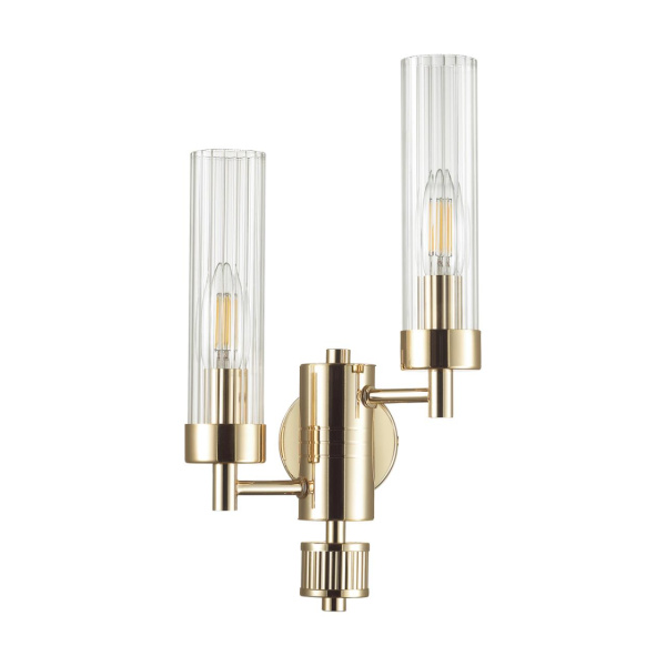Lumion 5274/2W CLASSI LN23 золотой Бра E14 2*40W 220V KAMILLA