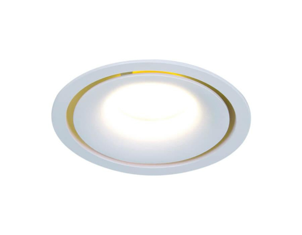 Купить Ambrella Встраиваемый точечный светильник TN120 WH/S белый/песок GU5.3 D100*30