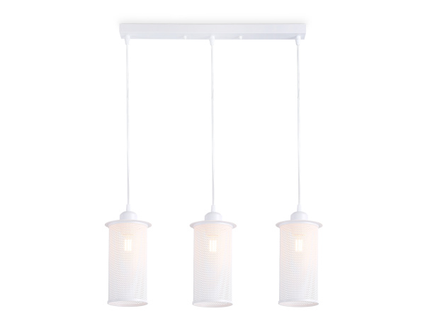 Купить Ambrella Подвесной светильник в стиле лофт TR8163/3 WH белый E27*3 max 40W 580*102*1060