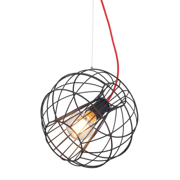 Купить Lussole LGO Металл Черный /  Металл Подвес E27 60W LSP-9933