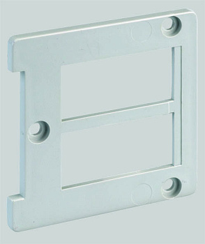 Simon Connect Серая Панель боковая к Офиблок Компакт для 2 коннектора с быстр.подключением ACFC04-24