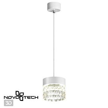 Novotech 358999 OVER NT23 000 белый Светильник накладной светодиодный IP20 LED 4000K 10W 85-265V AURA