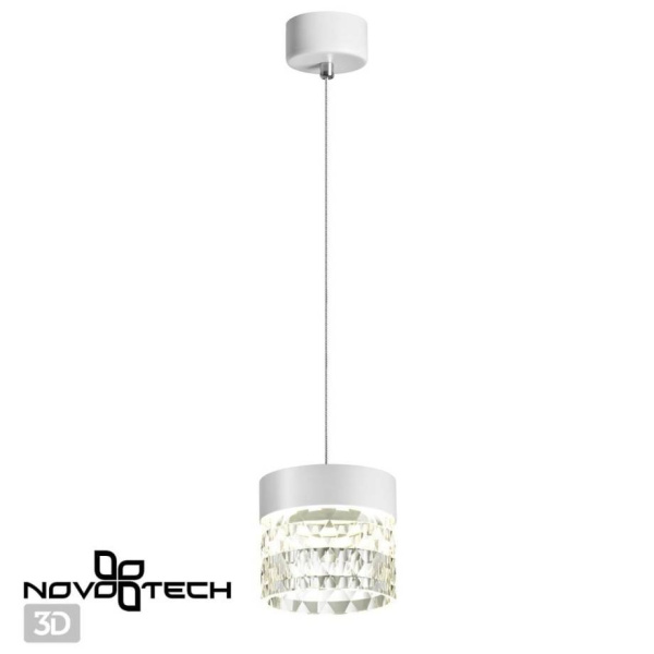 Novotech 358999 OVER NT23 000 белый Светильник накладной светодиодный IP20 LED 4000K 10W 85-265V AURA