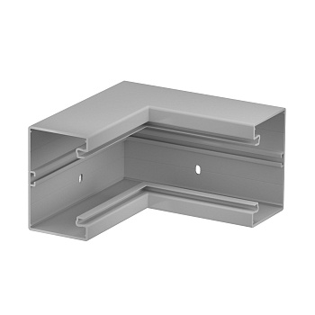 OBO Bettermann Угол внутренний кабель-канала Rapid 80 нерегулируемый 70x110 мм без крышки, ПВХ, серый RAL7030 6274346