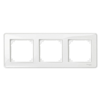 SE Merten SM M-Creativ Бел Рамка 3-ая MTN4030-3500