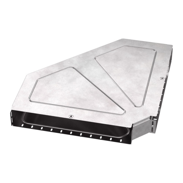 Промрукав Угол горизонтальный 90 градусов с крышкой Стандарт 600х100 PR16.0630