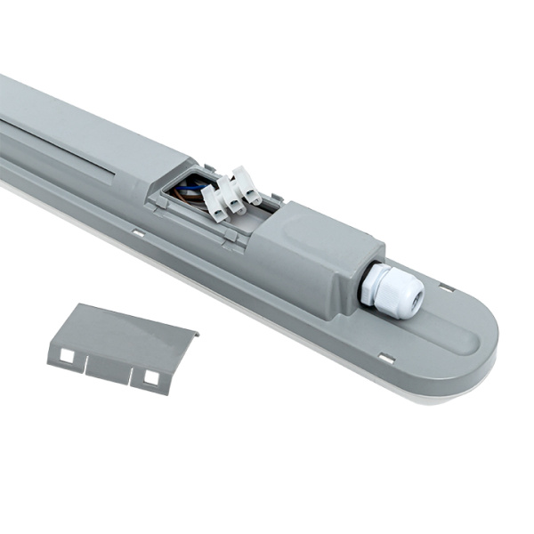Купить Светильник светодиодный пылевлагозащищенный ДСП-1014А Айсберг 40Вт 6500К IP65 1200мм с блоком аварийного питания EKF PROxima