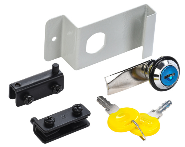 IEK LINEA WE ITK Набор аксессуаров для двери LINEA WE серый LWE35-HP