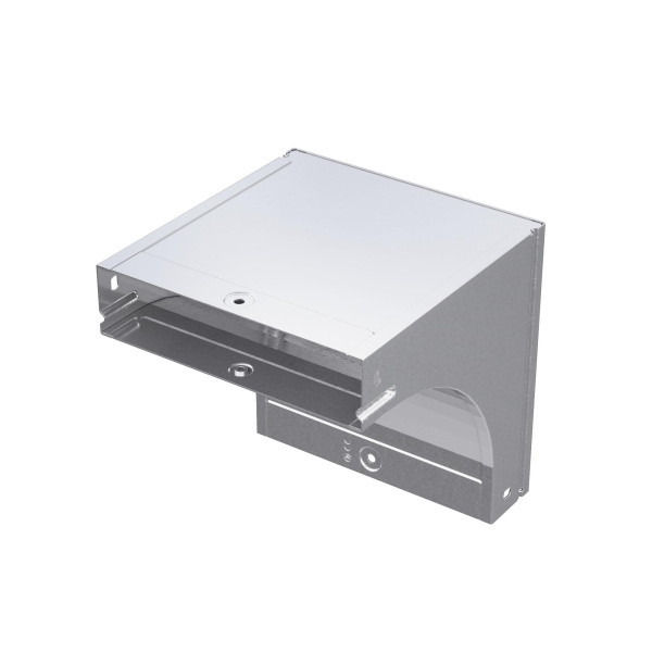 DKC Угол CDV 90 вертик.внеш. осн.100 H80,RAL7035