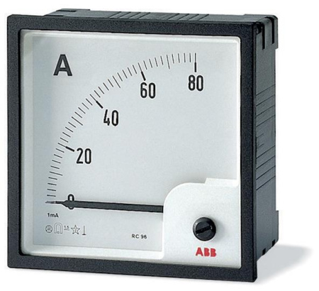 ABB AMT Амперметр переменного тока трансф. вкл. без шкалы AMT1-A1/72 2CSG322250R4001