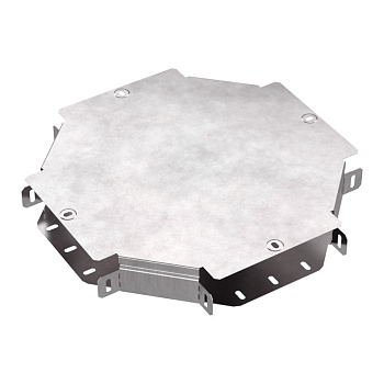 Промрукав Х-образный ответвитель с крышкой Стандарт 200х50 PR16.0462