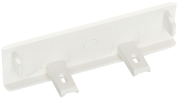 SPL Заглушка торцевая для мини-плинтусов 60x16 белая (030290 - SPL - 060002S)