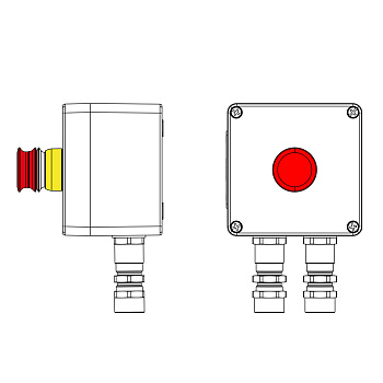DKC CPE-A-12-(1xP3E(11))-2xKA2MHK(C)1Ex d e IIC Т5 Gb / Ex tb IIIC T95°C Db IP66