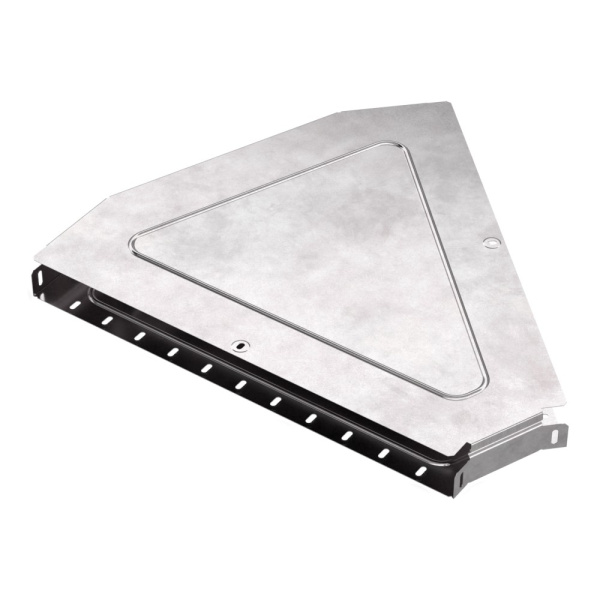 Промрукав Угол горизонтальный 45 градусов с крышкой Стандарт 600х50 PR16.0619