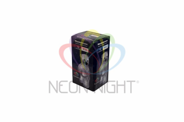 NEON-NIGHT Акриловая светодиодная фигура "Медвежонок" 12х22х13 см, 4,5 В, 3 батарейки AAA (не входят в комплект), 10 светодиодов, 513-311 Купить NEON-NIGHT Акриловая светодиодная фигура "Медвежонок" 12х22х13 см, 4,5 В, 3 батарейки AAA (не входят в комплект), 10 светодиодов, 513-311