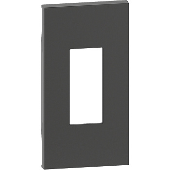 BT Living now Черный Лицевая панель для телеф и комп розеток 2 модуля KG07M2